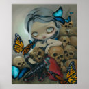 Recherche de crâne papillon posters Squelette