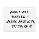 Recherche de zombi magnets Humour