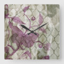 Recherche de arabesque horloges Papillon