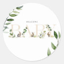 Recherche de oeufs de lapin autocollants Baby