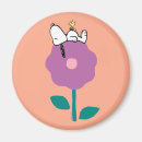 Recherche de flower ronds magnets Charles schulz