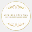 Recherche de cadre rond autocollants Blanc