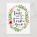 Recherche de conception de calligraphie cartes postales Don religieux