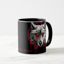 Recherche de loup noir tasses Horreur