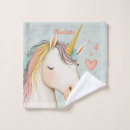 Recherche de licorne arc en ciel bain serviettes Conte de fées