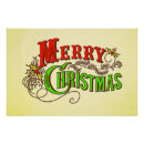 Recherche de noël vintage posters Rouge