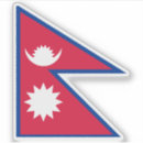Recherche de drapeau du népal autocollants Népali