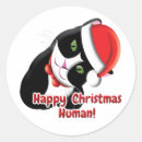 Recherche de père noël noir et blanc autocollants Santa claus