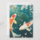 Recherche de motif japonais invitations Minimaliste