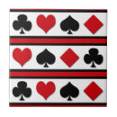 Recherche de costumes de carte carreaux Poker