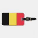 Recherche de drapeau de la belgique bagages étiquettes Belge