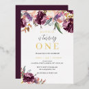 Recherche de aquarelle pourpre invitations Violet