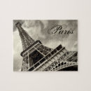 Recherche de tour eiffel puzzles Noir