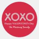 Recherche de happy valentines day autocollants Rouge