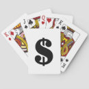 Recherche de signes jeux de cartes Noir