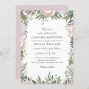 Recherche de mauve mariage invitations Élégant