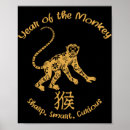 Recherche de année singe posters Zodiaque chinois