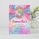 Recherche de 3 ans invitations Aquarelle
