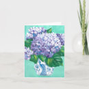 Recherche de hortensia pourpre vœux cartes Fleurs