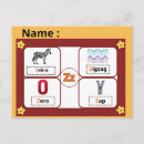 Recherche de lettre z cartes postales Alphabet
