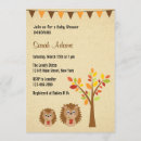 Recherche de hedgehog baby shower invitations Bébé