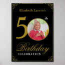 Recherche de 50th birthday posters Moderne