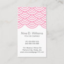 Recherche de motif japonais cartes visite Simple