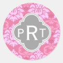 Recherche de et damassé rose Gris