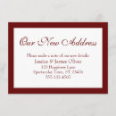 Recherche de nouvelle b invitations Changement d'adresse