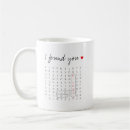 Recherche de mots romantiques tasses Mignon