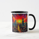 Recherche de ville futuriste tasses Pour tous