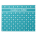 Recherche de pois bleu blocsnotes Tendance