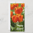 Recherche de tulipes oranges vœux cartes Printemps