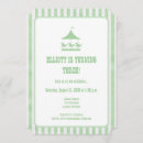 Recherche de rayures de sucrerie invitations Vert
