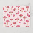 Recherche de champignons sauvages cartes postales Pour elle