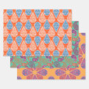 Recherche de motif persan papier cadeau Coloré