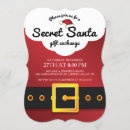 Recherche de secret santa invitations Mignon