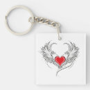 Recherche de angel carrés porteclés Amour