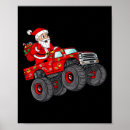 Recherche de monster truck posters Noël