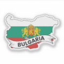 Recherche de drapeau bulgare autocollants Europe