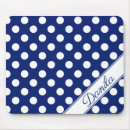 Recherche de pois bleu tapis souris Élégant
