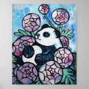 Recherche de panda bleu posters Porter