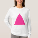 Recherche de triangle rose tshirts Géométrique