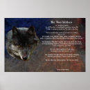 Recherche de deux loups posters Sagesse cherokee