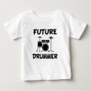 Recherche de batteur bébé tshirts Drôle