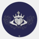 Recherche de coeur de claddagh autocollants Amour