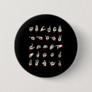 Recherche de langue des signes américaine badges Sensibilisation