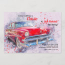 Recherche de vintage invitations Voiture