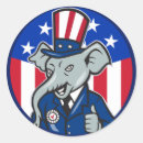 Recherche de éléphant républicain autocollants La politique
