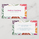 Recherche de chic boho cartes visite Client(e)